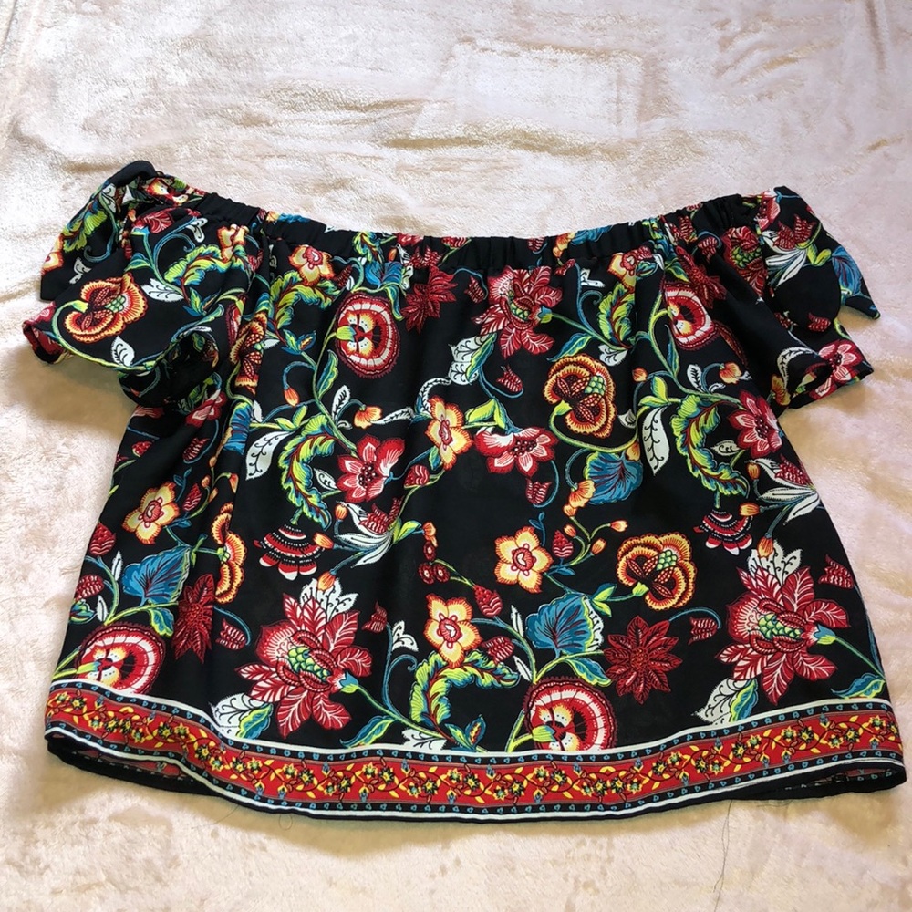 By&By Brand Floral Blouse